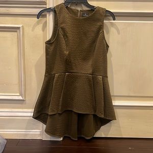NWT Women Olive Green Worthington Top